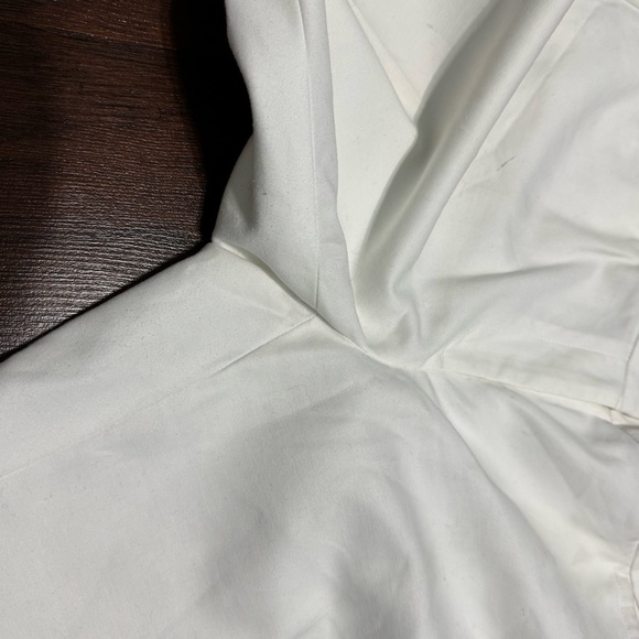 Ann Taylor LOFT White Cream Cropped Pants 8 GuC - Picture 5 of 10